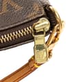 Miniatyrbilde 8 av 10: Pre-owned Louis Vuitton Monogram Pochette Accessoires Brown
