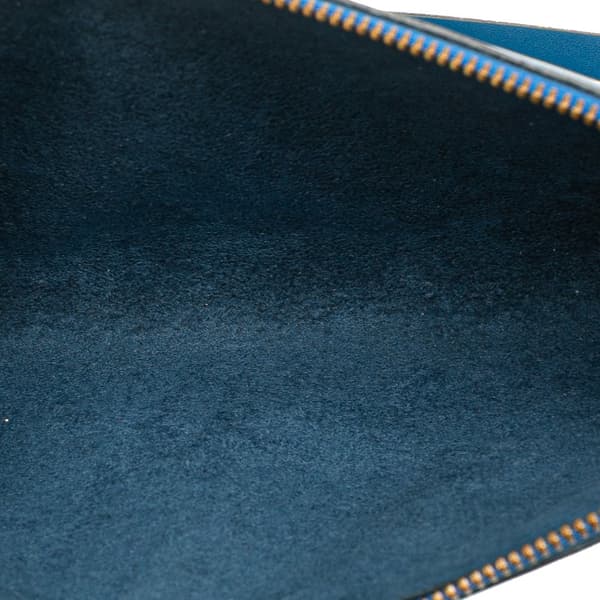 Pre-owned Louis Vuitton Epi Pochette Accessoires Blue