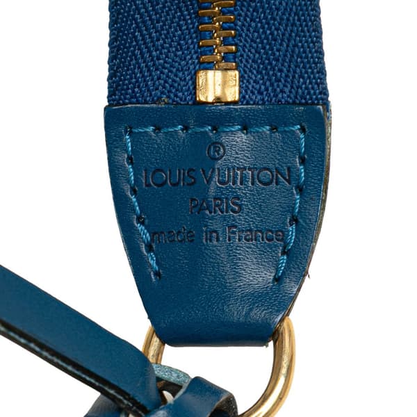 Pre-owned Louis Vuitton Epi Pochette Accessoires Blue