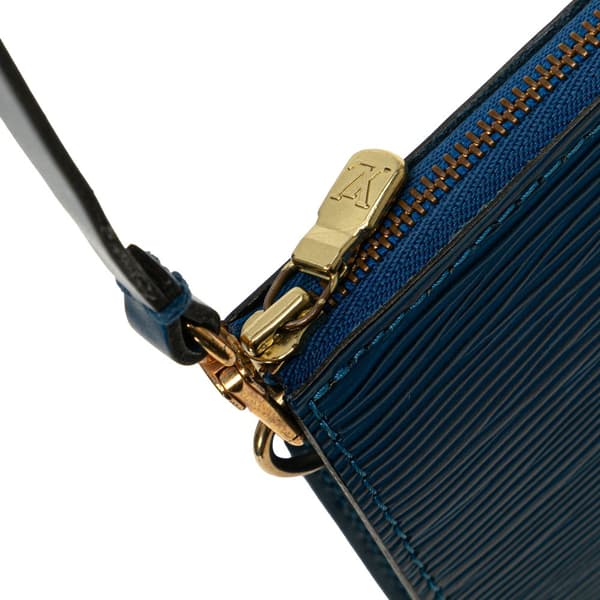 Pre-owned Louis Vuitton Epi Pochette Accessoires Blue