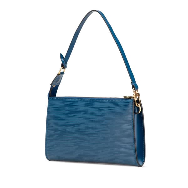 Pre-owned Louis Vuitton Epi Pochette Accessoires Blue