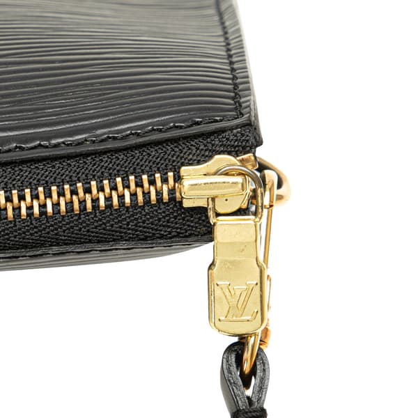 Pre-owned Louis Vuitton Epi Pochette Accessoires Black