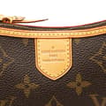 Miniatyrbilde 5 av 10: Pre-owned Louis Vuitton Monogram Mini Delightful Pochette Brown