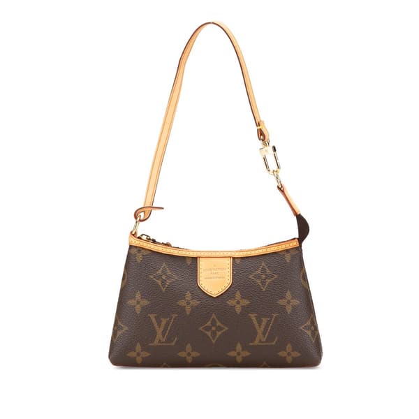 Pre-owned Louis Vuitton Monogram Mini Delightful Pochette Brown