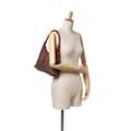 Miniatyrbilde 10 av 10: Pre-owned Gucci GG Canvas Abbey D Ring Shoulder Bag Brown