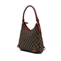 Miniatyrbilde 2 av 10: Pre-owned Gucci GG Canvas Abbey D Ring Shoulder Bag Brown