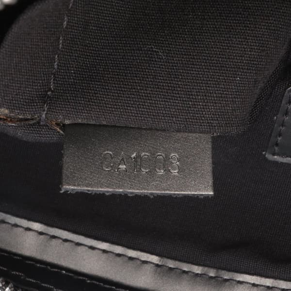 Pre-owned Louis Vuitton Monogram Mat Sutter Black