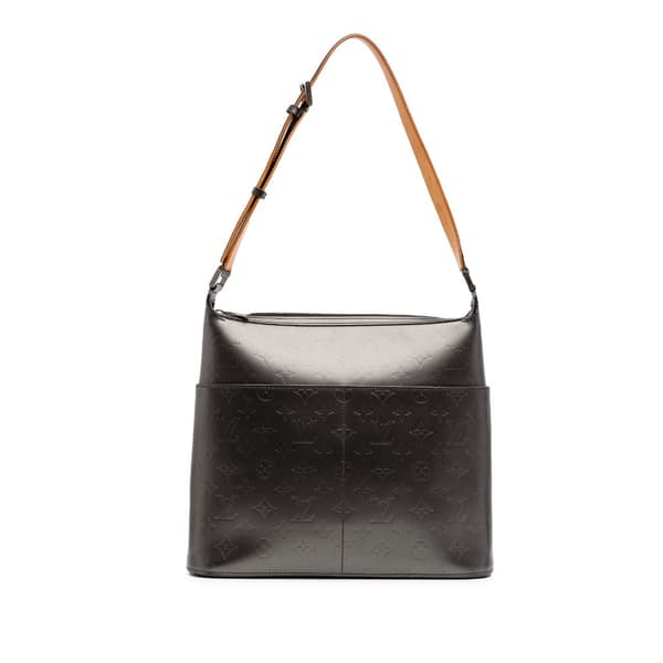 Pre-owned Louis Vuitton Monogram Mat Sutter Black