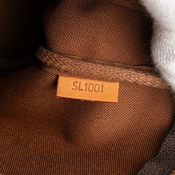 Pre-owned Louis Vuitton Monogram Pochette Accessoires Brown
