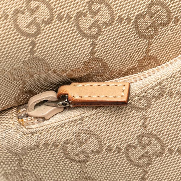 Pre-owned Gucci GG Canvas Shoulder Bag Brown