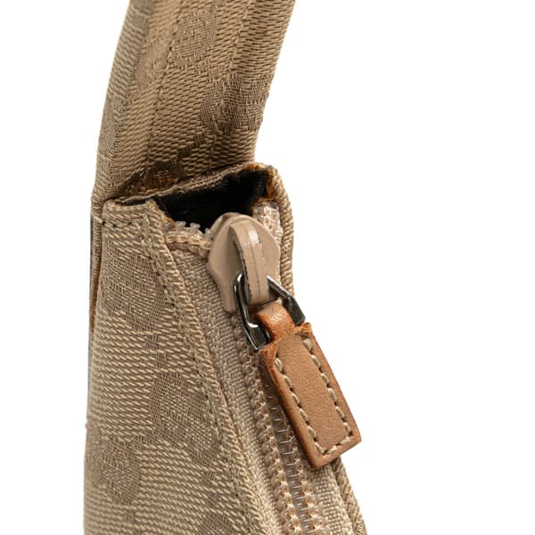 Pre-owned Gucci GG Canvas Shoulder Bag Brown
