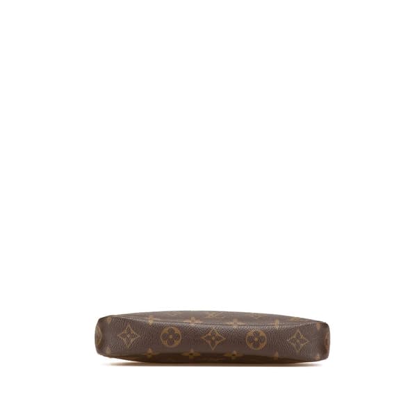 Pre-owned Louis Vuitton Monogram Pochette Accessoires Brown