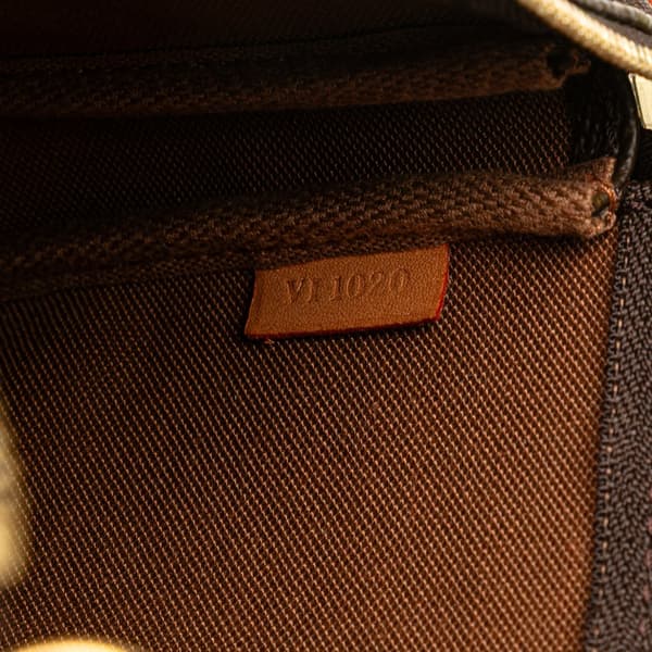 Pre-owned Louis Vuitton Monogram Pochette Accessoires Brown