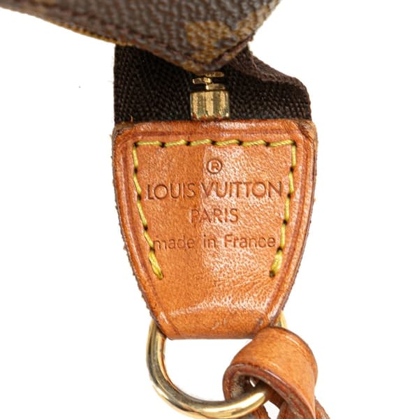 Pre-owned Louis Vuitton Monogram Pochette Accessoires Brown