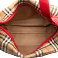 Pikkukuva 4 / 9: Pre-owned Burberry Haymarket Check Canvas Shoulder Bag Brown