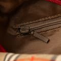 Pikkukuva 6 / 9: Pre-owned Burberry Haymarket Check Canvas Shoulder Bag Brown