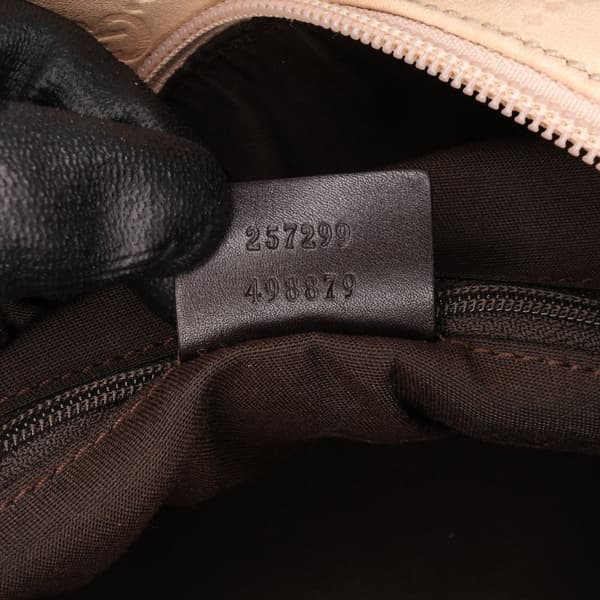Pre-owned Gucci Guccissima Hobo Bag Brown