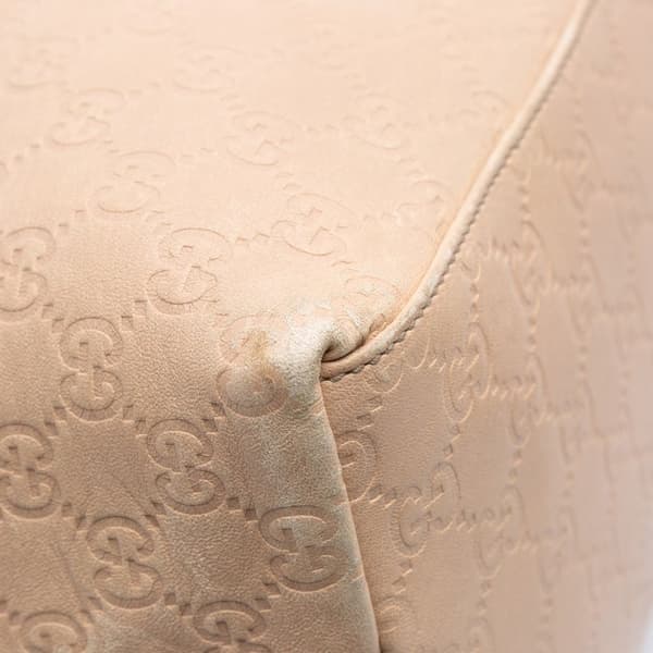 Pre-owned Gucci Guccissima Hobo Bag Brown