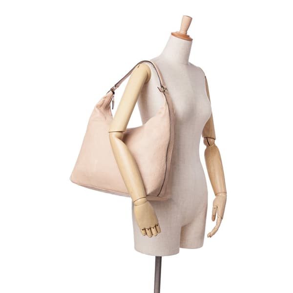 Pre-owned Gucci Guccissima Hobo Bag Brown