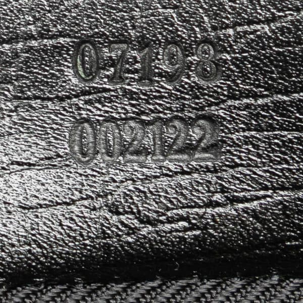 Pre-owned Gucci GG Canvas Boat Black
