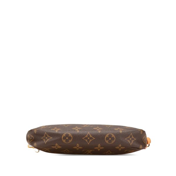 Pre-owned Louis Vuitton Monogram Pochette Accessoires Brown