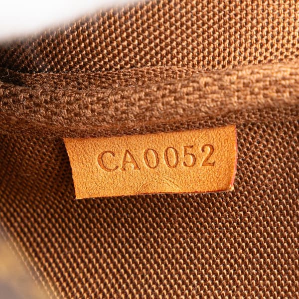 Pre-owned Louis Vuitton Monogram Pochette Accessoires Brown