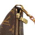 Miniatyrbilde 7 av 10: Pre-owned Louis Vuitton Monogram Pochette Accessoires Brown