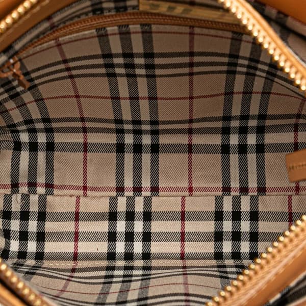 Pre-owned Burberry Leather Shoulder Bag Brown