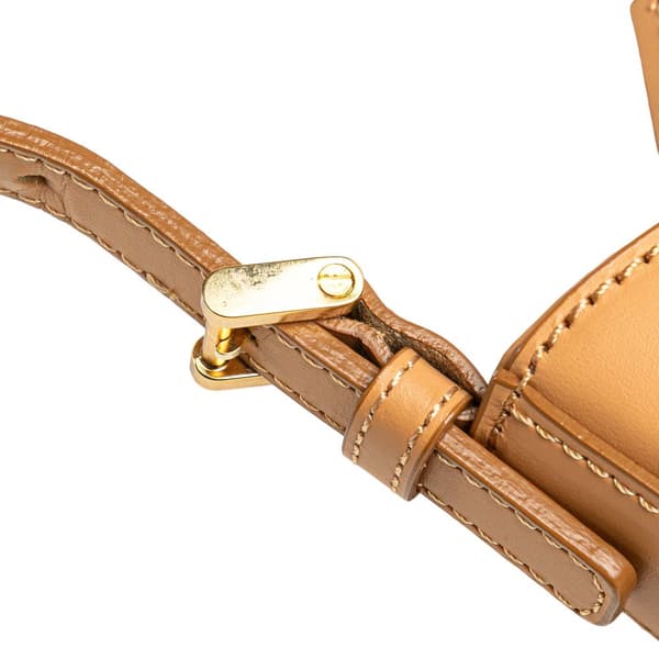 Pre-owned Burberry Leather Shoulder Bag Brown