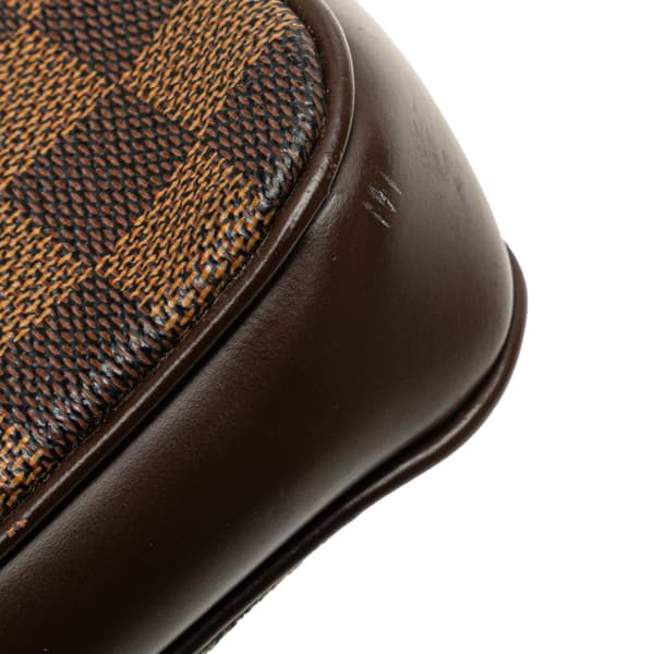 Pre-owned Louis Vuitton Damier Ebene Navona Brown
