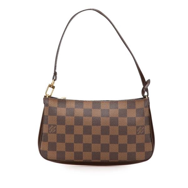 Pre-owned Louis Vuitton Damier Ebene Navona Brown