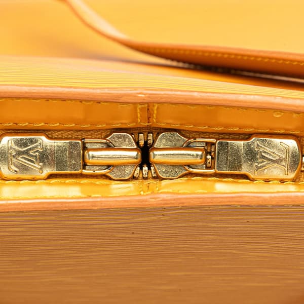 Pre-owned Louis Vuitton Epi Lussac Yellow