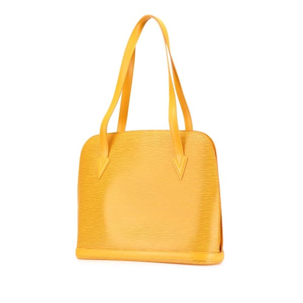 Pre-owned Louis Vuitton Epi Lussac Yellow