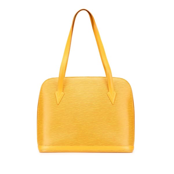 Pre-owned Louis Vuitton Epi Lussac Yellow