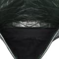 Miniatyrbild 5 av 10: Pre-owned Saint Laurent Medium Crinkled Calfskin Niki Chain Bag Green