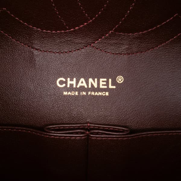 Pre-owned Chanel Jumbo Classic Lambskin Double Flap Black