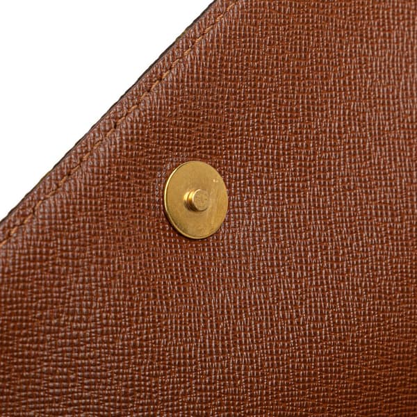 Pre-owned Louis Vuitton Monogram Musette Tango Short Strap Brown