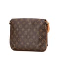 Miniatyrbild 2 av 10: Pre-owned Louis Vuitton Monogram Musette Tango Short Strap Brown