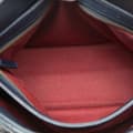 Miniatyrbilde 4 av 10: Pre-owned Chanel Large Lambskin Just Mademoiselle Bowler Bag Blue