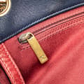 Miniatyrbilde 8 av 10: Pre-owned Chanel Large Lambskin Just Mademoiselle Bowler Bag Blue