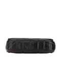 Miniatyrbilde 3 av 10: Pre-owned Celine Matelasse Goatskin Monochrome Chain Shoulder Bag Black