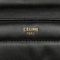 Miniatyrbilde 5 av 10: Pre-owned Celine Matelasse Goatskin Monochrome Chain Shoulder Bag Black