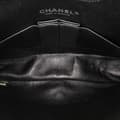 Miniatyrbillede 4 af 10: Pre-owned Chanel Medium Classic Wool Herringbone Double Flap White