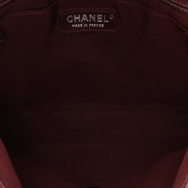 Pre-owned Chanel Paris Salzburg Medium Lambskin Tyrolean Flap Red