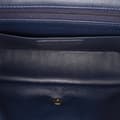 Miniatyrbillede 4 af 10: Pre-owned Chanel Medium Woven Jersey Single Flap Blue