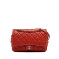 Pikkukuva 1 / 10: Pre-owned Chanel Medium Quilted Caviar Easy Flap Orange