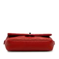 Miniatyrbild 3 av 10: Pre-owned Chanel Medium Quilted Caviar Easy Flap Orange