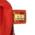 Miniatyrbild 6 av 10: Pre-owned Chanel Medium Quilted Caviar Easy Flap Orange