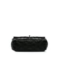Miniatyrbild 3 av 10: Pre-owned Chanel Medium Quilted Lambskin Pearl Studs Flap Black