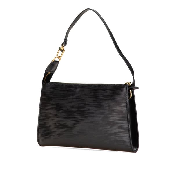 Pre-owned Louis Vuitton Epi Pochette Accessoires Black